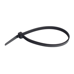 OPASKI ZACISKOWE 100X2,5MM - CZARNE PLASTIKOWE, 100SZT/OPAKOWANIE, TRYTYTKI-347589411