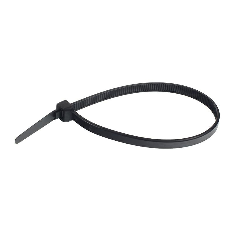 OPASKI ZACISKOWE 160X2,5MM - CZARNE PLASTIKOWE, 100SZT/OPAKOWANIE, TRYTYTKI-347589467