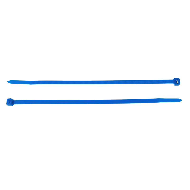 OPASKI ZACISKOWE 350X4,8MM - NIEBIESKIE PLASTIKOWE, 100SZT/OPAKOWANIE, TRYTYTKI-347589613