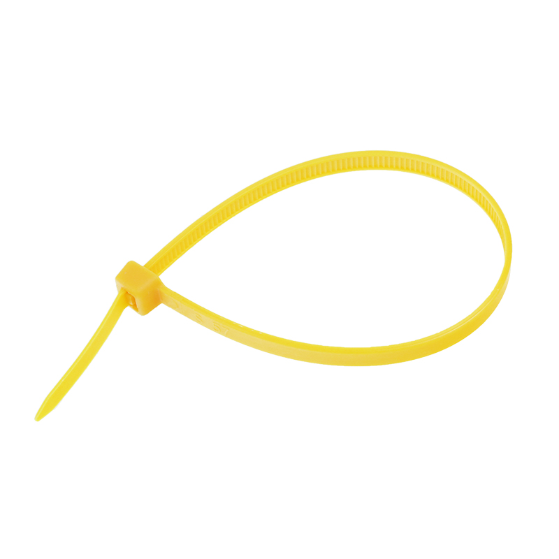OPASKI ZACISKOWE 350X4,8MM - ŻÓŁTE PLASTIKOWE, 100SZT/OPAKOWANIE, TRYTYTKI-347589620