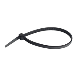 OPASKI ZACISKOWE 370X7,6MM - CZARNE PLASTIKOWE, 100SZT/OPAKOWANIE, TRYTYTKI-347589635