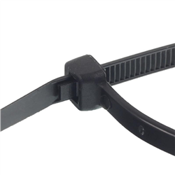OPASKI ZACISKOWE 450X4,8MM - CZARNE PLASTIKOWE, 100SZT/OPAKOWANIE, TRYTYTKI-347589687