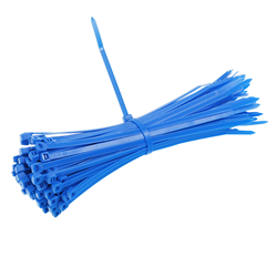 OPASKI ZACISKOWE 450X7,6MM - NIEBIESKIE PLASTIKOWE, 100SZT/OPAKOWANIE, TRYTYTKI-347589701