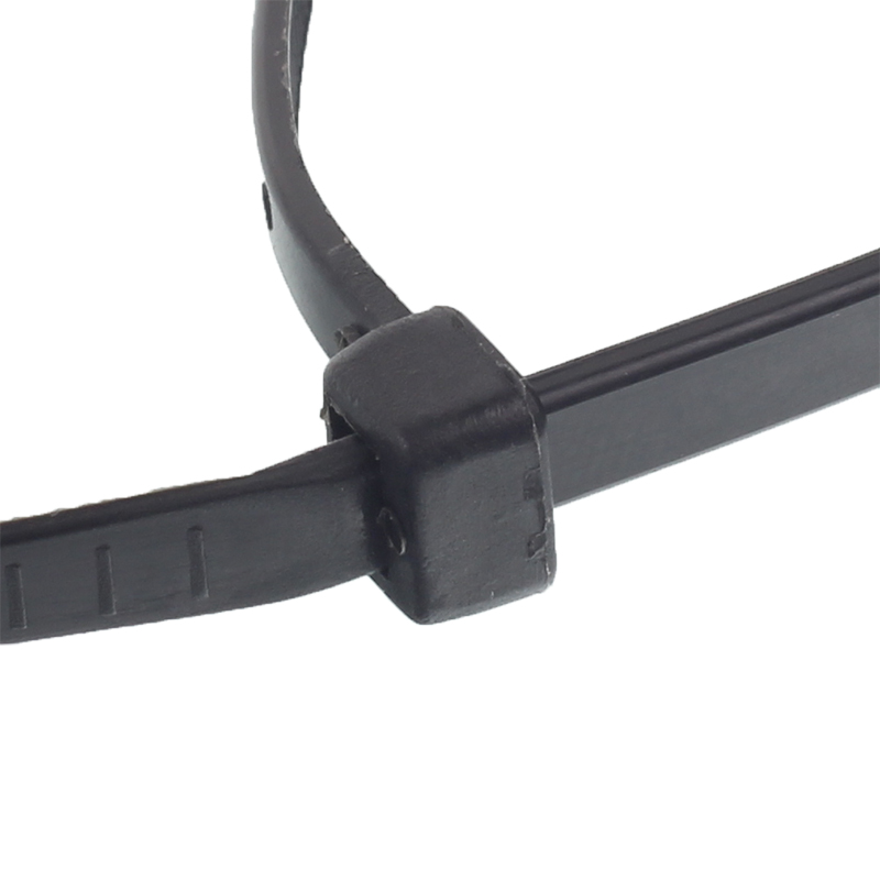 OPASKI ZACISKOWE 500X4,8MM - CZARNE PLASTIKOWE, 100SZT/OPAKOWANIE, TRYTYTKI-347589716