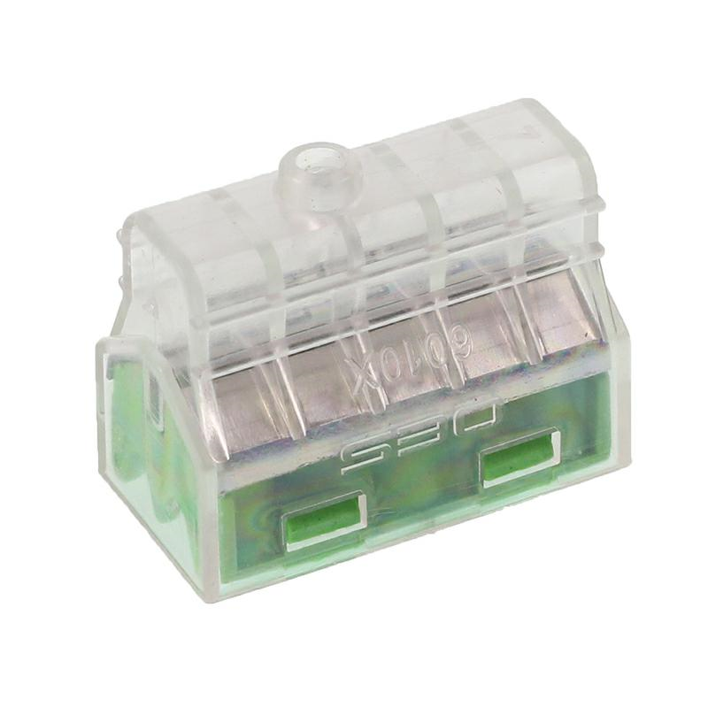 SZYBKOZŁĄCZKI ELEKTRYCZNE  10 ZŁĄCZY DRUT DO 2,5MM2,  10SZT/OPAKOWANIE-347589857