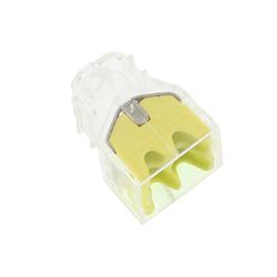 SZYBKOZŁĄCZKI ELEKTRYCZNE   4 ZŁĄCZA DRUT DO 2,5MM2,  10SZT/OPAKOWANIE-347589867
