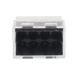 SZYBKOZŁĄCZKI ELEKTRYCZNE   8 ZŁĄCZY DRUT DO 2,5MM2,  10SZT/OPAKOWANIE-347589880