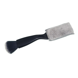 PĘDZEL DO CZYSZCZENIA WNĘTRZA SAMOCHODU PODWÓJNA KOŃCÓWKA, DŁG 22CM-347771636