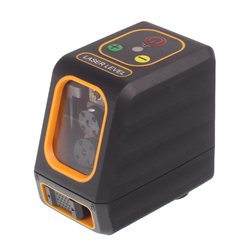 POZIOMICA LASEROWA, KRZYŻOWA, 15M, POKROWIEC. MAGNETYCZNA PODSTAWA,4 X BATERIE W ZESTAWIE-347589967