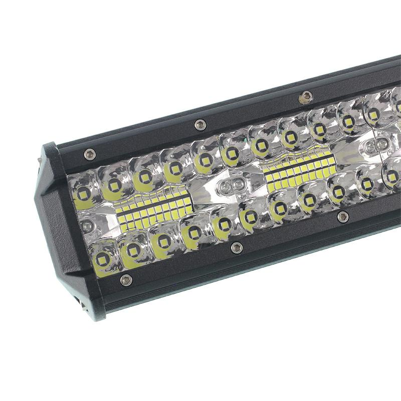 PANEL LEDOWY PROSTY.120 LED W 3 RZĘDACH TYLNE MOCOWANIE, LED, HALOGEN, 9-36V, 440x78x65MM-347589986