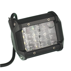 PANEL LEDOWY PROSTY-12  LED W 4 RZĘDACH TYLNE MOCOWANIE, REFLEKTOR, HALOGEN, 12-80V-347589993