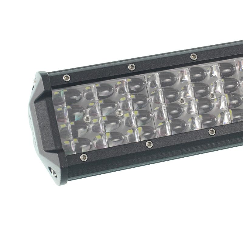 PANEL LEDOWY PROSTY-36 LED W 4 RZĘDACH TYLNE MOCOWANIE, REFLEKTOR, HALOGEN, 9-36V, 235x78x65MM-347590049