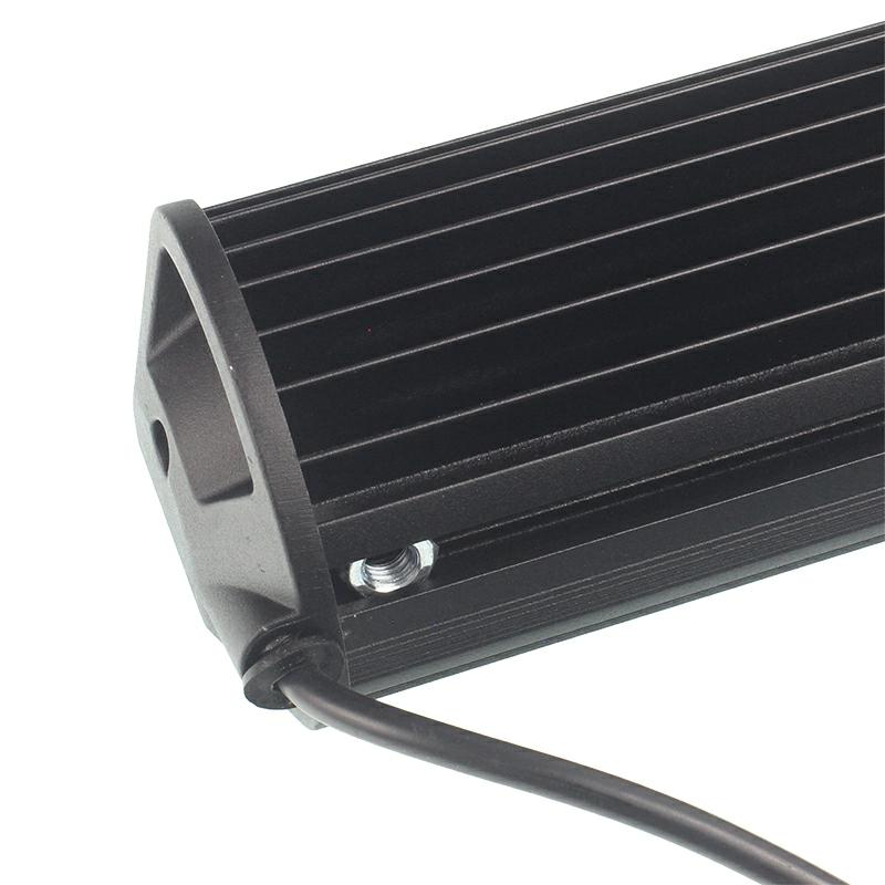 PANEL LEDOWY PROSTY-36 LED W 4 RZĘDACH TYLNE MOCOWANIE, REFLEKTOR, HALOGEN, 9-36V, 235x78x65MM-347590050