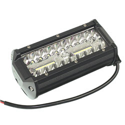 PANEL LEDOWY PROSTY. 40 LED W 3 RZĘDACH TYLNE MOCOWANIE, LED, HALOGEN, 9-36V, OŚWIETLENIE SKUPIONE (SPOT)-347590054