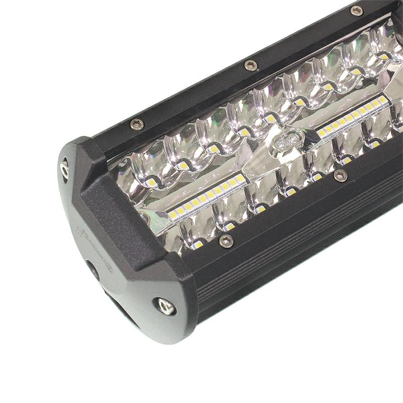 PANEL LEDOWY PROSTY. 40 LED W 3 RZĘDACH TYLNE MOCOWANIE, LED, HALOGEN, 9-36V, OŚWIETLENIE SKUPIONE (SPOT)-347590056