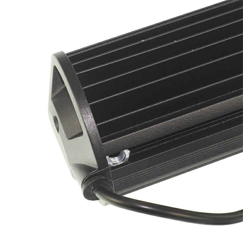 PANEL LEDOWY PROSTY. 40 LED W 3 RZĘDACH TYLNE MOCOWANIE, LED, HALOGEN, 9-36V, OŚWIETLENIE SKUPIONE (SPOT)-347590057