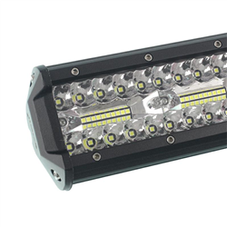 PANEL LEDOWY PROSTY. 80 LED W 3 RZĘDACH TYLNE MOCOWANIE, LED, HALOGEN, 9-36V, 300x78x65MM-347590112