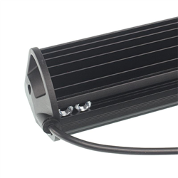 PANEL LEDOWY PROSTY. 80 LED W 3 RZĘDACH TYLNE MOCOWANIE, LED, HALOGEN, 9-36V, 300x78x65MM-347590113