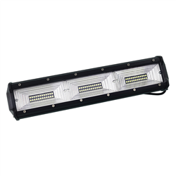PANEL LEDOWY PROSTY SEGMENTOWY  72 LED, TYLNE MOCOWANIE, REFLEKTOR, HALOGEN, 12-36V, 345x75x60MM-347590142