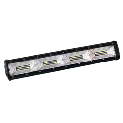 PANEL LEDOWY PROSTY SEGMENTOWY  96 LED, TYLNE MOCOWANIE, REFLEKTOR, HALOGEN, 12-36V, 450x75x60MM-347590145
