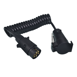 PRZEWÓD SPIRALNY 7/12V WTYCZKA/GNIAZDO PLASTIKOWE, DŁG ROBOCZA 1,6M-347910630