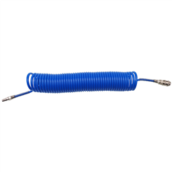 PRZEWÓD SPIRALNY KOMPRESORA 10M (PU) 8X5MM, POLIURETAN - NIEBIESKI-347590312