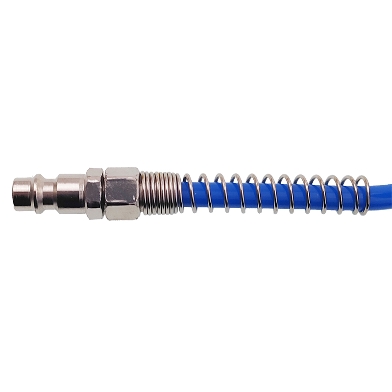 PRZEWÓD SPIRALNY KOMPRESORA 10M (PU) 8X5MM, POLIURETAN - NIEBIESKI-347590314