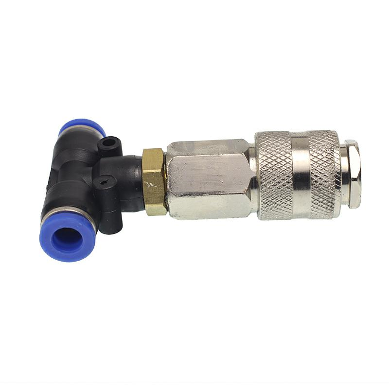 SZYBKOZŁ. PISTOLETU DO PRZEDMUCHU FI 6MM, 3/8", TRÓJNIK, KPL.-347590333