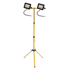 NAŚWIETLACZ LED 230V,  10W, BARWA CIEPŁA NA STATYWIE PODWÓJNYM - SMD2835-347590469