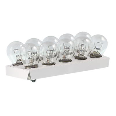 ŻARÓWKA P21W, 12V, 21W BA15S, HOMOLOGACJA E2, KPL. 10SZT.-347590613
