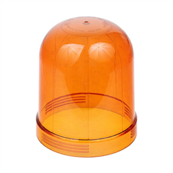 KLOSZ LAMPY OSTRZEGAWCZEJ "KOGUTA" H1 POMARAŃCZOWY,  Z HOMOLOGACJĄ "E"-347591669