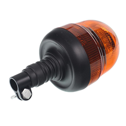 LAMPA OSTRZEGAWCZA 12-24V "KOGUT" LED MOCOWANIE NA TRZPIEŃ, GUMOWY, ECE R65, BŁYSKOWA-347912171