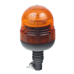 LAMPA OSTRZEGAWCZA 12-24V "KOGUT" LED MOCOWANIE NA TRZPIEŃ, GUMOWY, ECE R65, BŁYSKOWA-347776864