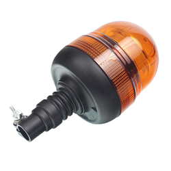LAMPA OSTRZEGAWCZA 12-24V "KOGUT" LED MOCOWANIE NA TRZPIEŃ, GUMOWY, ECE R65, BŁYSKOWA-347776867