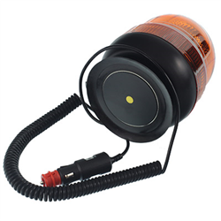 LAMPA OSTRZEGAWCZA 12-24V "KOGUT" LED PODWÓJNA, MOCOWANIE NA MAGNES, ECE R65, BŁYSKOWA-347591674