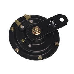 SYGNAŁ DŹWIĘKOWY ELEKTRYCZNY OKRĄGŁY 24V,100MM-347591731