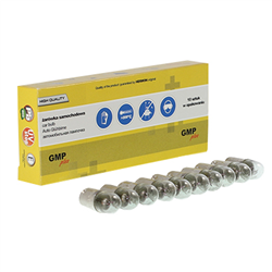 ŻARÓWKA T4W, 12V, 4W BA9S, HOMOLOGACJA E11, KPL. 10SZT.-347592052