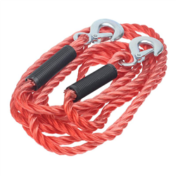 LINKA HOLOWNICZA  3,0T,  4,5M, ELASTYCZ. CZERWONA, POSIADAJĄ CERTYFIKAT CE, TUV-347580461