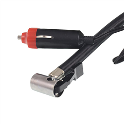 KOMPRESOR DO POMPOWANIA POW.12V. Z MANOMETREM DO 20BAR/ATM, PLASTIKOWA OBUDOWA-347592295