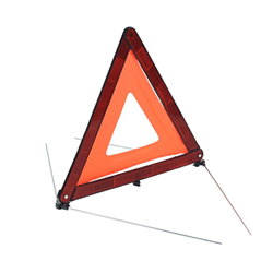 TRÓJKĄT OSTRZEGAWCZY 430X430X430MM, NÓŻKI CIENKIE, HOMOLOGACJA E-4-347912173