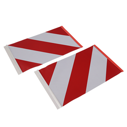 TABLICA OZNAKOWANIE WINDY Z UCHWYTEM LEWA I PRAWA - BLACHA-PLASTIK, 2SZT/OPAKOWANIE, KLASA 2-347776493