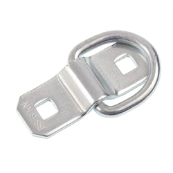 UCHWYT MOCOWANIA ŁADUNKU PODŁOGOWY, OWALNY TYP D, 2 OTWORY MONTAŻOWE, WYMIARY PODSTAWY  70MM X 25MM-347592386