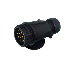 WTYCZKA 13/12V PLASTIKOWA SKŁADANA, KONTAKTY SKRĘCANE-347774851