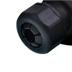 WTYCZKA 13/12V PLASTIKOWA SKŁADANA, KONTAKTY SKRĘCANE-347774854