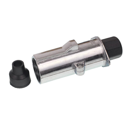 WTYCZKA 7/24V N  ALUMINIOWA, KONTAKTY SKRĘCANE, NAKRĘTKA + NASADKA-347592492