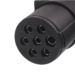 WTYCZKA 7/24V N  PLASTIKOWA, KONTAKTY SKRĘCANE, NAKRĘTKA + NASADKA-347592497