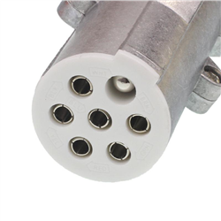 WTYCZKA 7/24V S  ALUMINIOWA, KONTAKTY SKRĘCANE, NAKRĘTKA + NASADKA-347592503