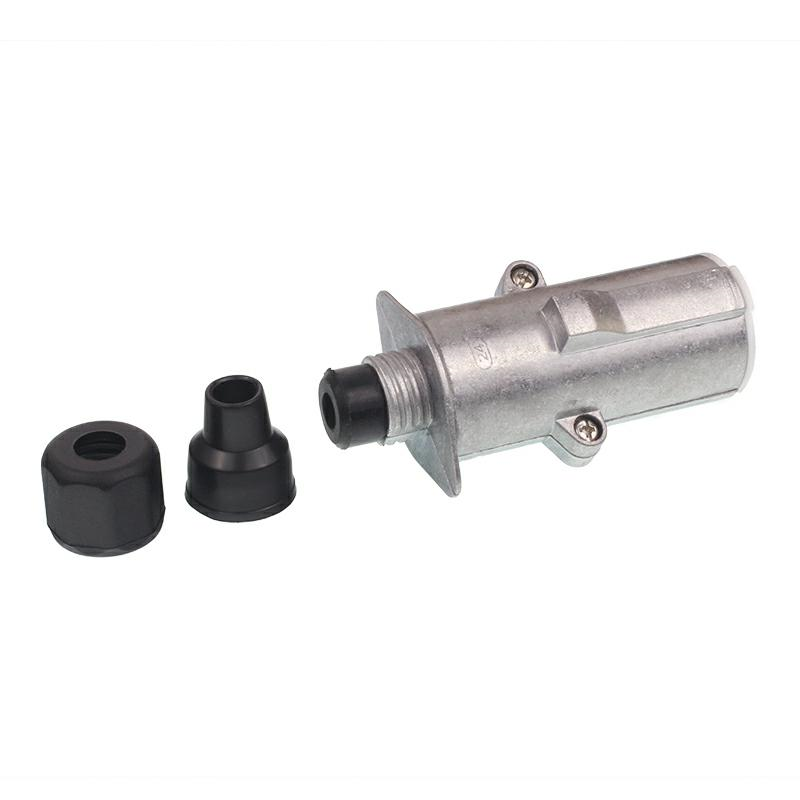 WTYCZKA 7/24V S  ALUMINIOWA, KONTAKTY SKRĘCANE, NAKRĘTKA + NASADKA-347592502