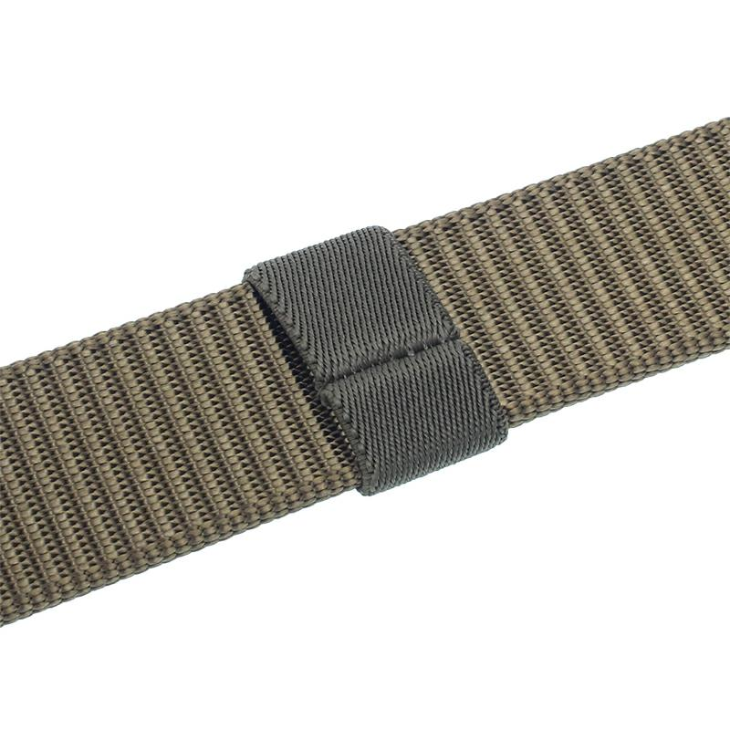 PASEK UNIWERSALNY KHAKI, POLIESTER, AUTOMATYCZNA KLAMRA-347592540