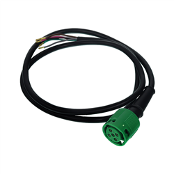 WTYCZKA BAJONET 5 PIN, ZIELONA Z PRZEWODEM 1M-347775240